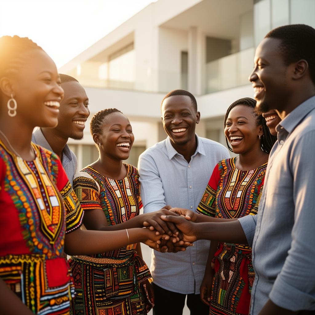 South Sudanese community members connecting with warmth and trust